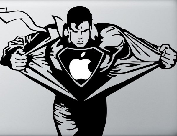 Стикеры наклейки Супермен