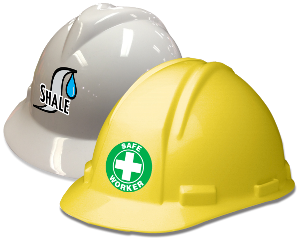 Стикеры на строительных касках