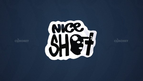 Белые наклейки КС го