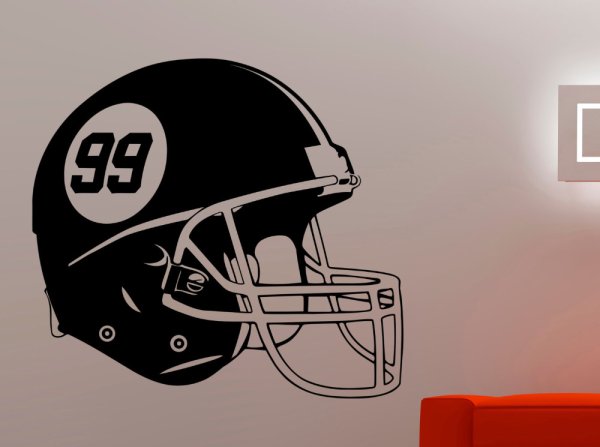 Наклейки на шлем