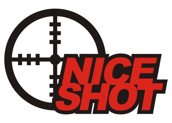 Стикер nice shot