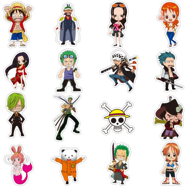 Старые аниме наклейки