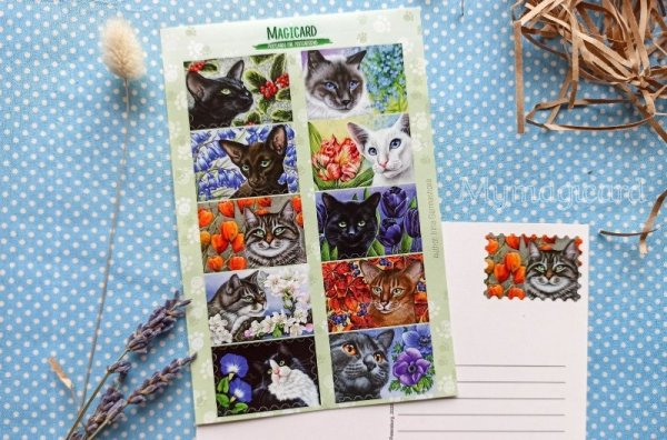 Наклейки для ID посткроссинг