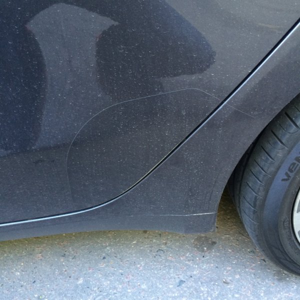 Kia Ceed JD наклейка антигравийная