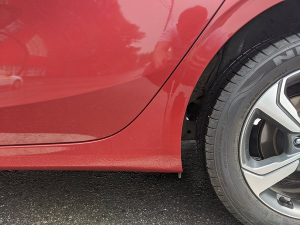 Наклейка антигравийная Киа Церато