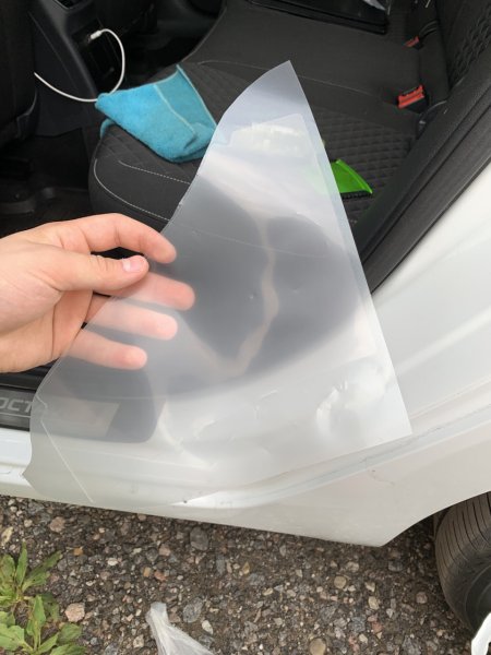 Пленка защитная левая Skoda Yeti 5l0807905c