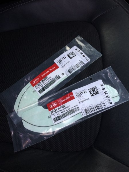 Защитная антигравийная пленка чëрная для Киа Спортейдж 3