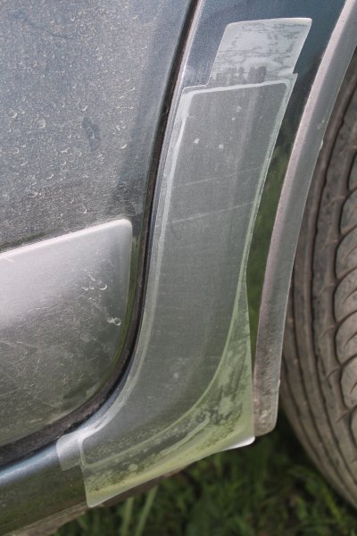 Антигравийная пленка Рено Логан 2