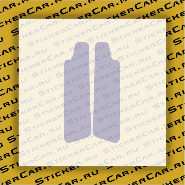 Антигравийные наклейки Приора