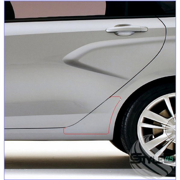 Лада Веста пескоструит задние арки