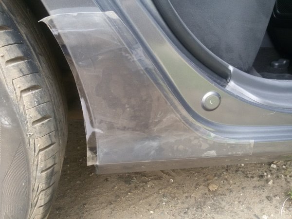 Пленка защитная задней арки Шкода Октавия а5