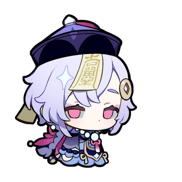 Альбедо Чиби Стикеры Геншин Импакт