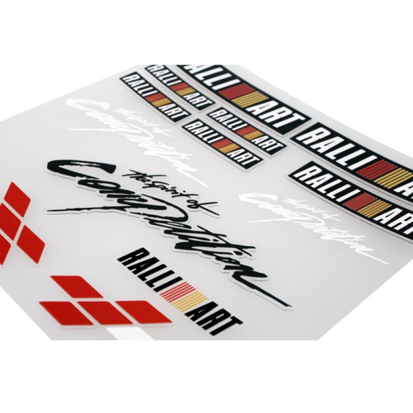 Ralliart Mitsubishi на лобовое стекло