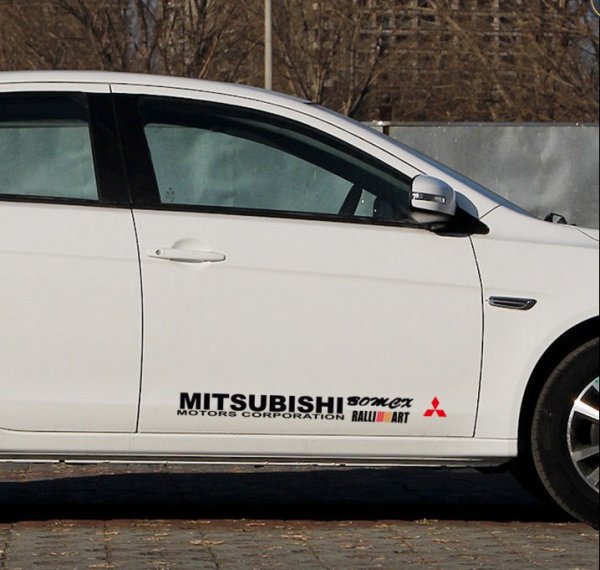 Наклейка Mitsubishi