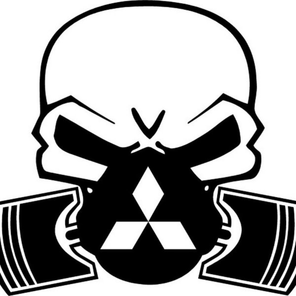 Наклейка Mitsubishi