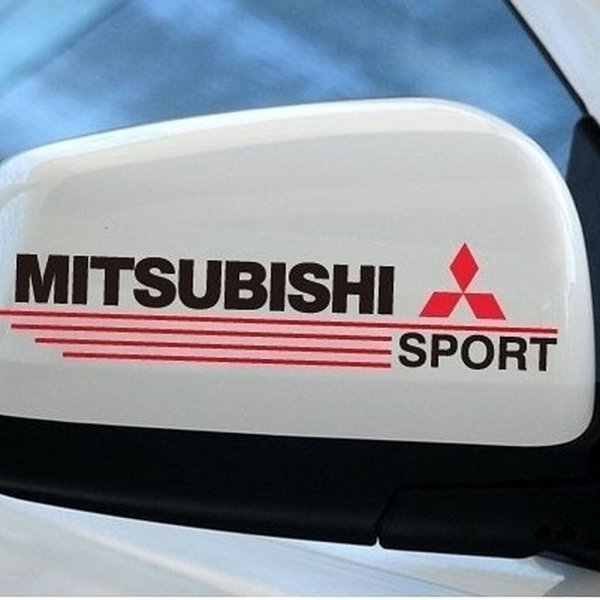 Наклейки на Митсубиси Галант 8