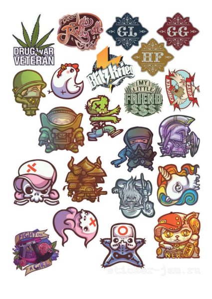 Наклейки КС го