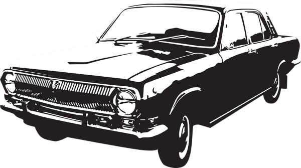 ГАЗ 3102 вектор