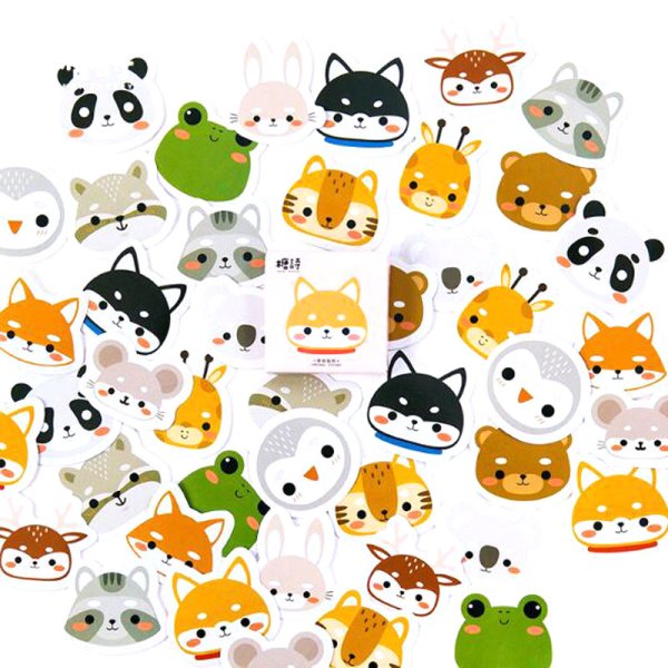 Животные (с наклейками)_