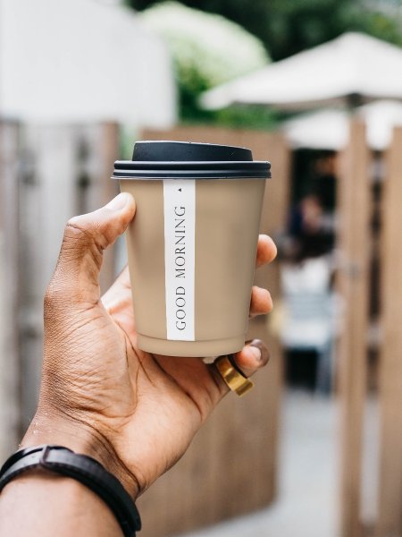 Наклейки на стаканчики для кофе