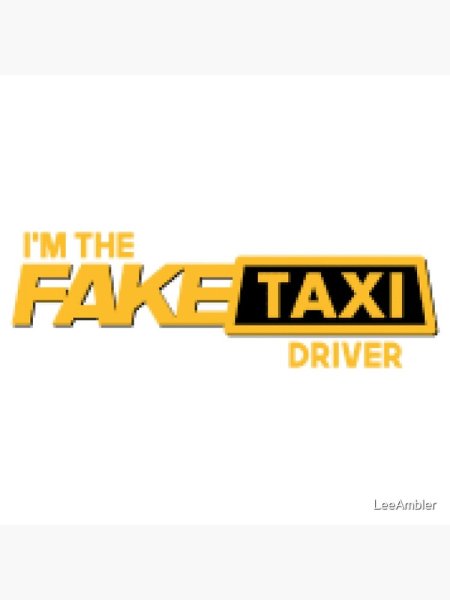 Наклейка фейк такси на авто