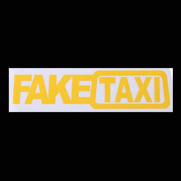 Наклейка fake Taxi