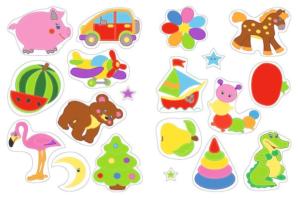 Наклейки для малышей