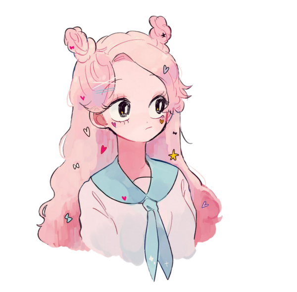 Наклейки аниме милые