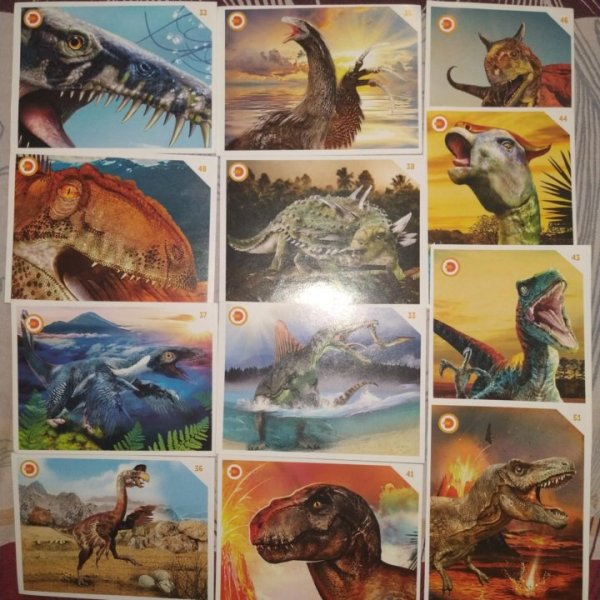 Наклейки динозавры Дикси Мозазавр