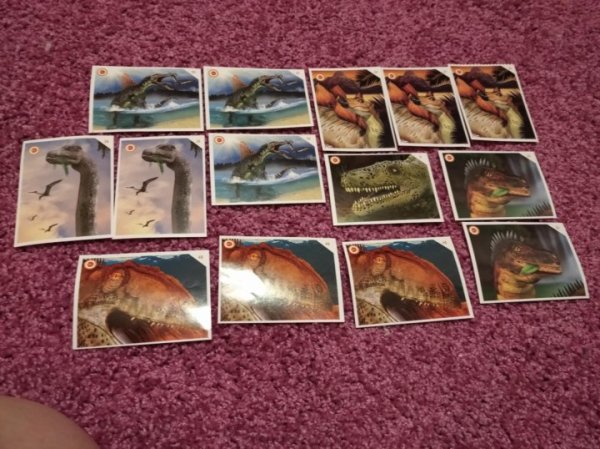 Живая Планета 4d наклейки золотые