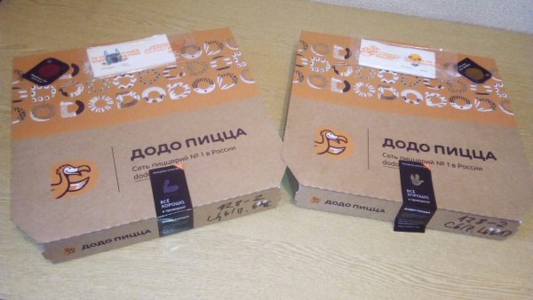 Додо пицца этикетка