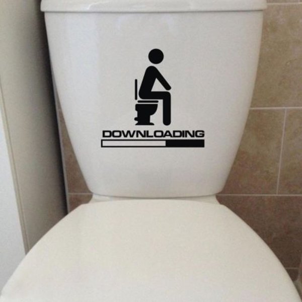 Наклейки на крышку унитаза прикольные