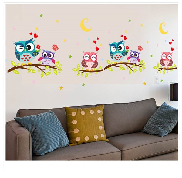 Наклейки на стену в детской