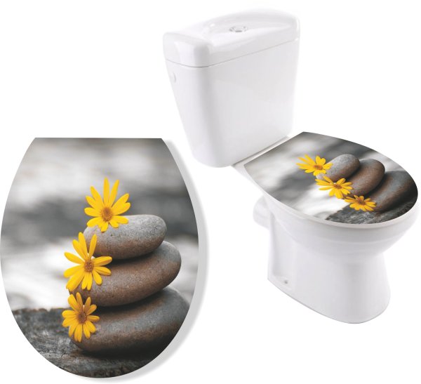 Наклейки на стульчак унитаза