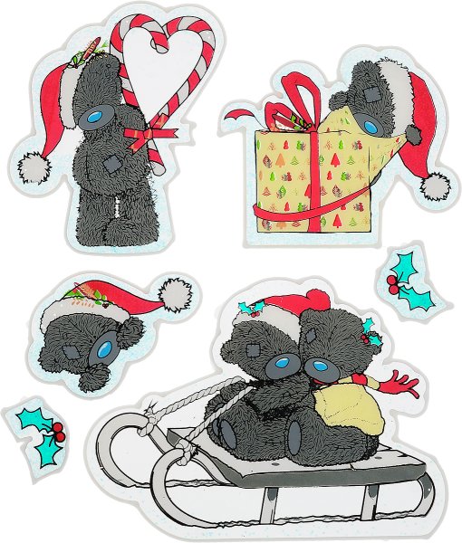 Зима наклейка для скрапбукинга