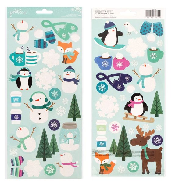 Зимние Стикеры