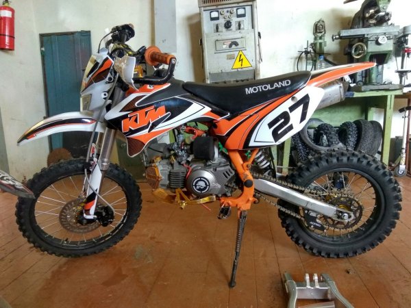 Питбайк Irbis TTR 125r