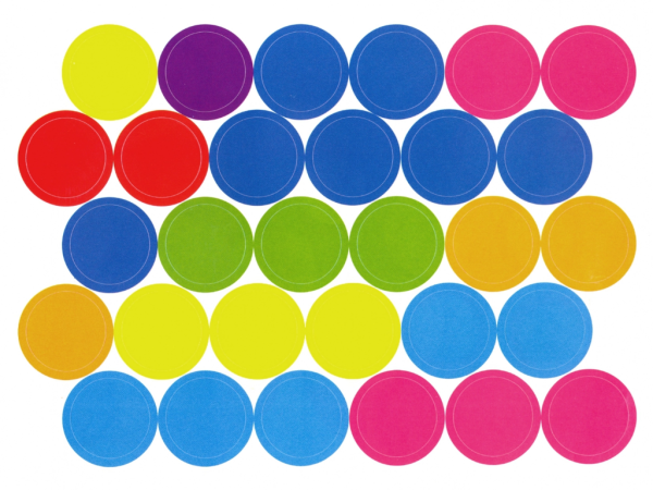 Пазлы который пластиковыми кружочками