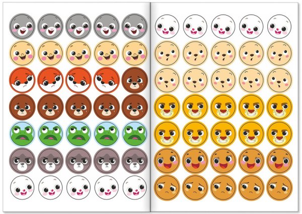 Эмоции в кружочках