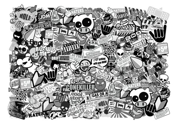 Стикербомбинг JDM