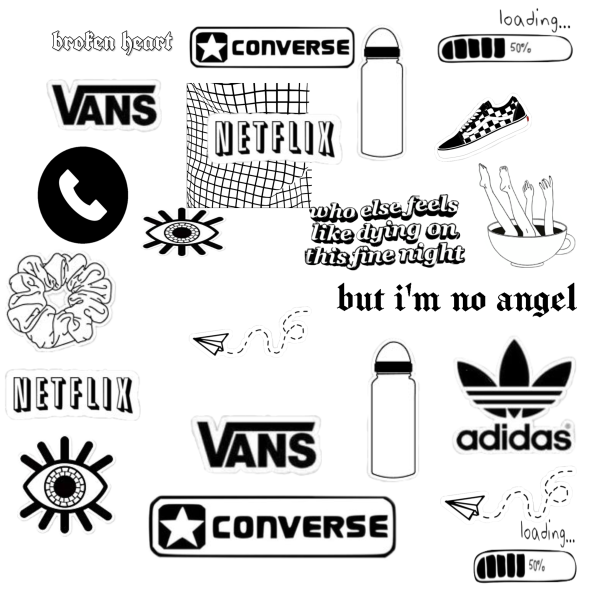 Коллажи черно белые для личного дневника