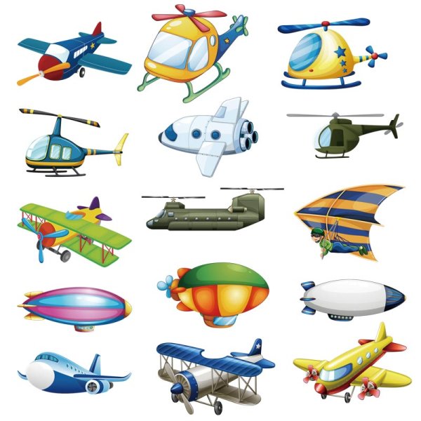 Наклейка - самолет