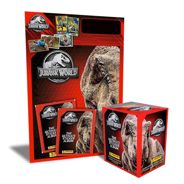Блистер мир Юрского периода Panini