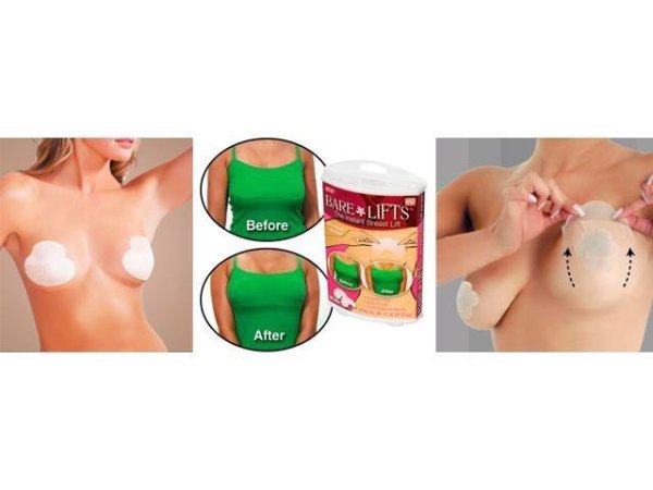 Наклейки для подтяжки груди bare Lifts (баре Лифтс)