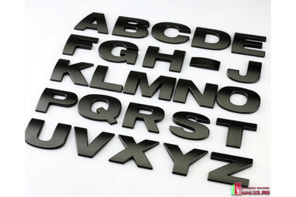 Металлические наклейки на автомобиль