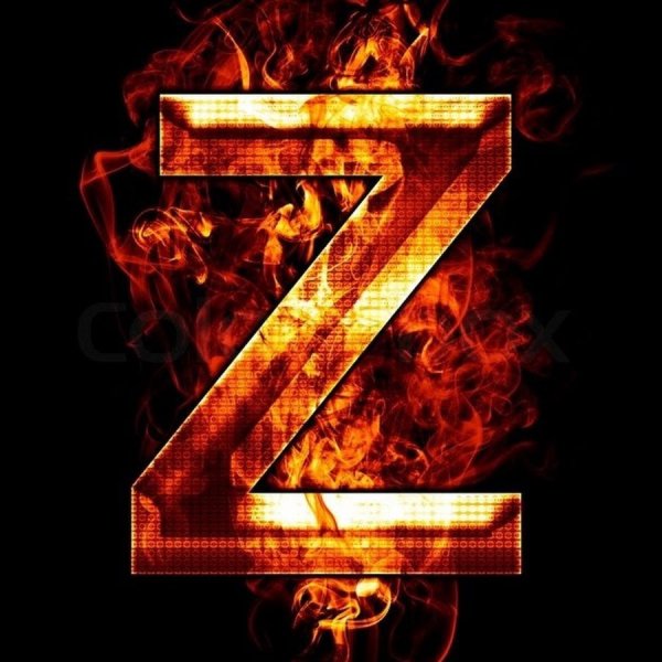Огненная буква z