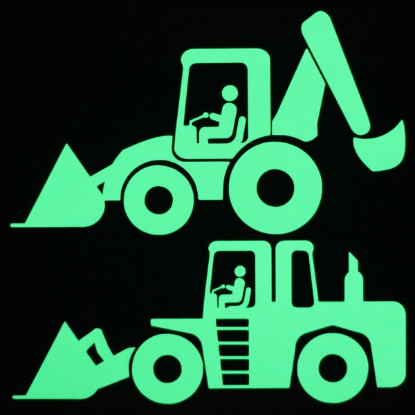 Наклейки на экскаватор