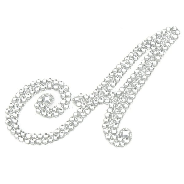 Буквы стразами