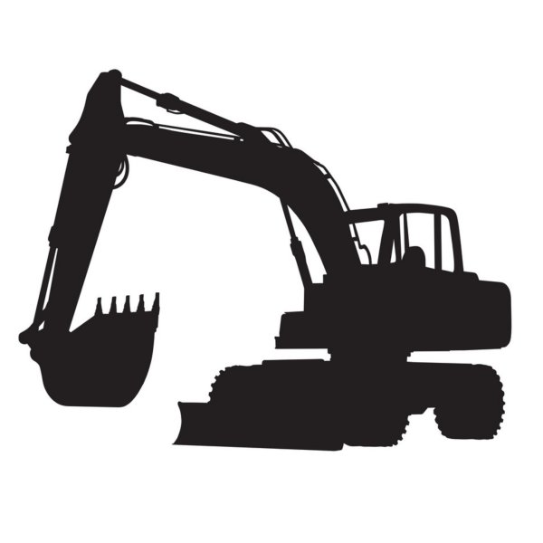 Наклейки строительные машины