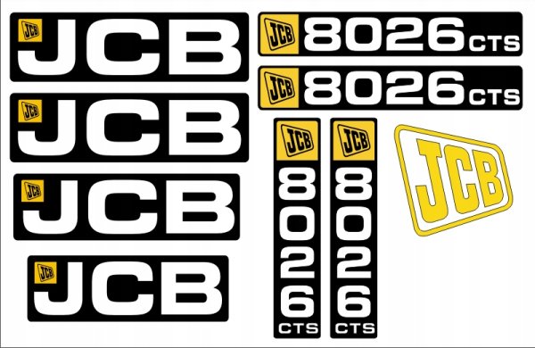 Детские наклейки экскаватор